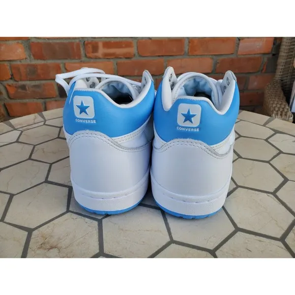 Converse Fastbreak Pro Mid Unc Carolina Light Blue Mens Size 12 A08688c Rare