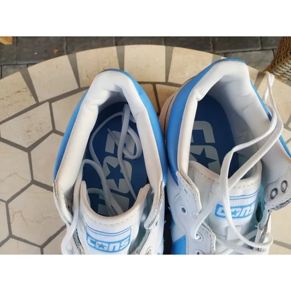 Converse Fastbreak Pro Mid Unc Carolina Light Blue Mens Size 12 A08688c Rare