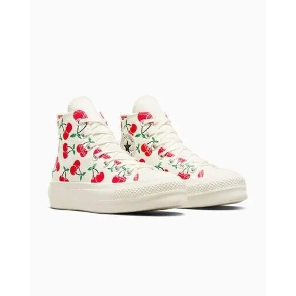 Converse Mens Cta Lift White Skateboarding Shoes Size 10 (7722194)