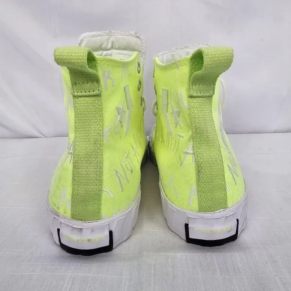 Converse Unt1tl3d Not A Chuck All Star Hi Shoes Sneakers Green Volt