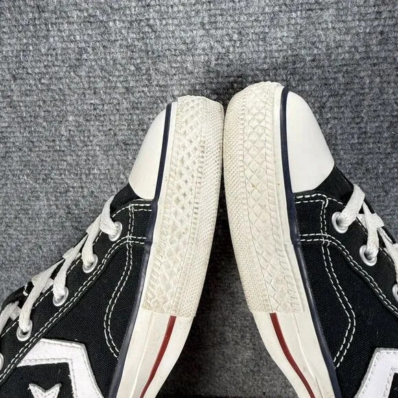 Converse Star Player 76 Mens 9.5 Shoes Black Low Top Casual Sneakers