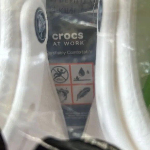 COPY - Crocs at work all white NWT women’s size 7 men’s size 5 no slip