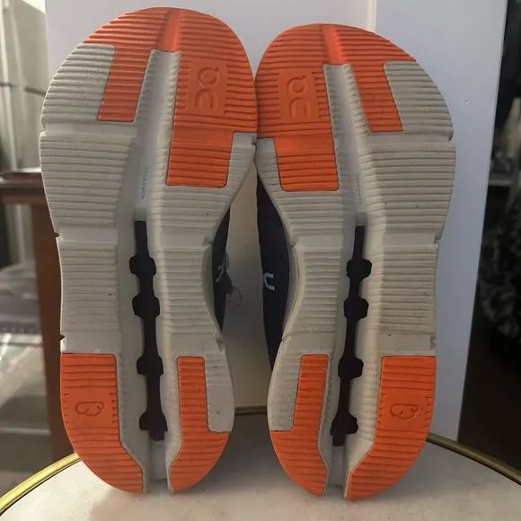 COPY - On Cloud Men’s Sneaker, Blue and Orange Size 8