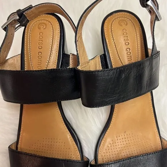 Corso Como Prysym Block Heel Sandals Size 7M BIN 19