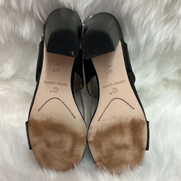 Corso Como Prysym Block Heel Sandals Size 7M BIN 19