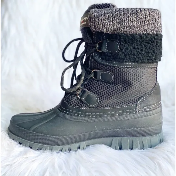 Cougar Creek Waterproof Faux Shearling Boot, 6
