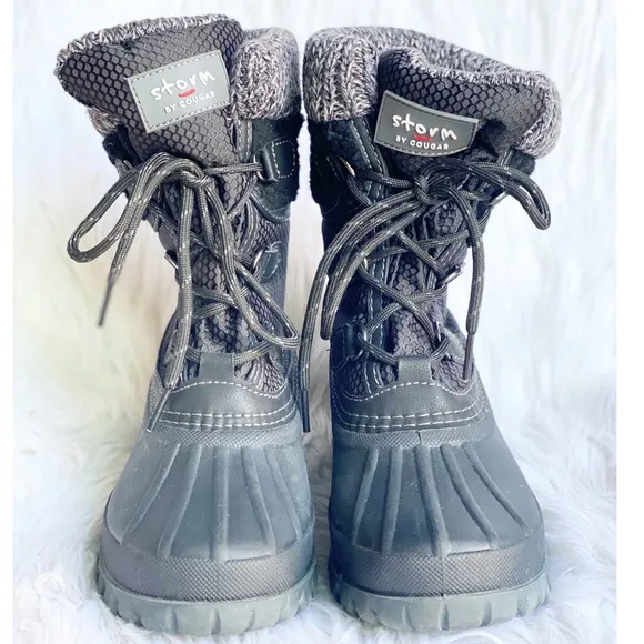 Cougar Creek Waterproof Faux Shearling Boot, 6