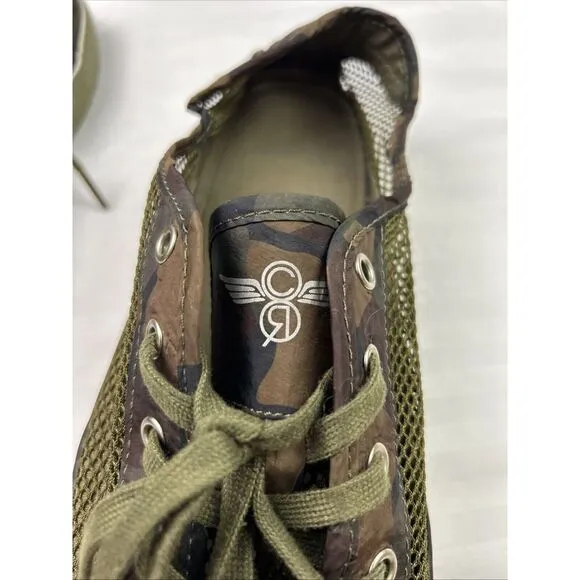 Creative Recreation Mens Size 11.5‎  Mesh Camo Sneakers Casual Dress Shoes RARE