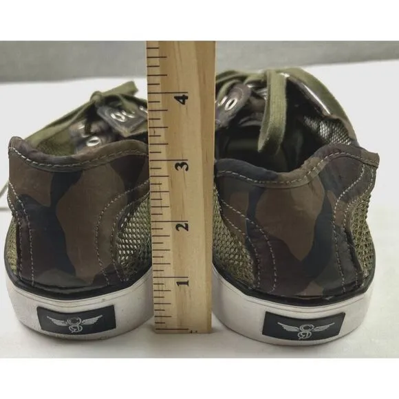 Creative Recreation Mens Size 11.5‎  Mesh Camo Sneakers Casual Dress Shoes RARE