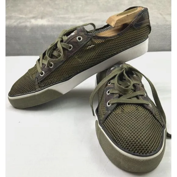 Creative Recreation Mens Size 11.5‎  Mesh Camo Sneakers Casual Dress Shoes RARE