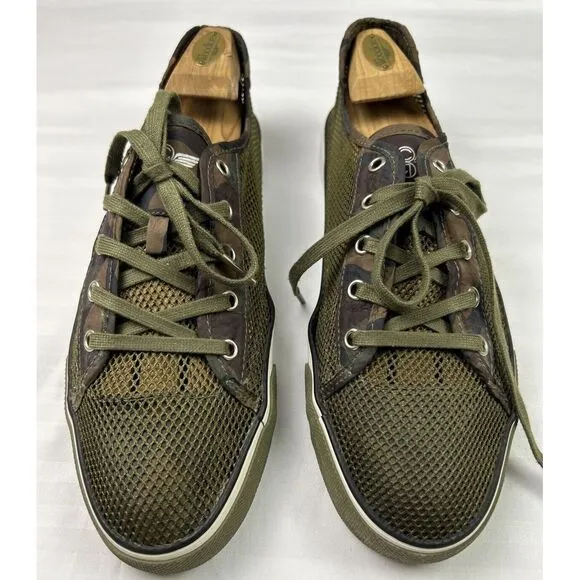 Creative Recreation Mens Size 11.5‎  Mesh Camo Sneakers Casual Dress Shoes RARE