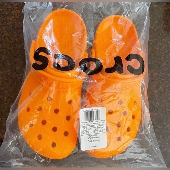 Crocs Orange Slip On