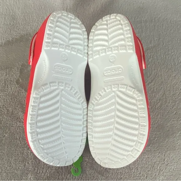 CROCS X McDonalds Men's Classic Clogs Sandals Size 12 Red Slip On Shoes NEW