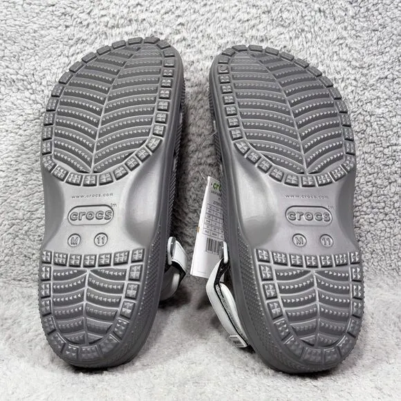 Crocs Yukon Vista II Literide Mens Size 11 Slip On Clogs Shoes Slate Gray
