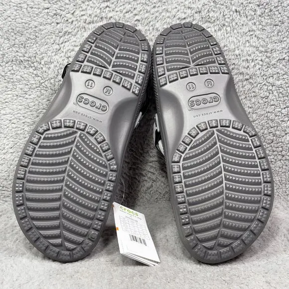 Crocs Yukon Vista II Literide Mens Size 11 Slip On Clogs Shoes Slate Gray