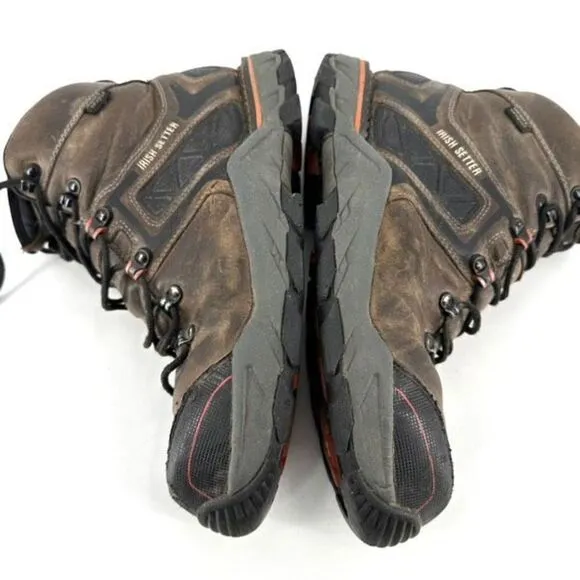 CROSBY irish setter WATERPROOF LEATHER SAFETY TOE BOOT Size 11.5 Work Heavy Duty