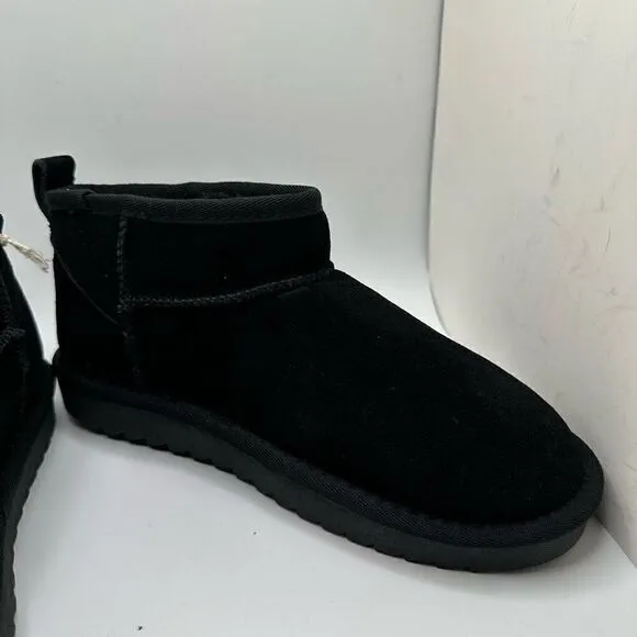 CUSHIONAIRE Women's pull on boot 8.5 BLACK