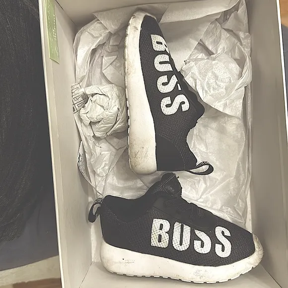 Cutest baby BOSS sneakers in town !!!