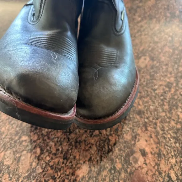 Dan Post Albuquerque Black Leather Waterproof Men's Boots Sz 13