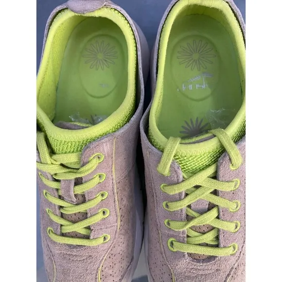 Dansko Elise Sport Women's Sneakers Shoes Size EU 38 US 7.5-8 Suede Tan