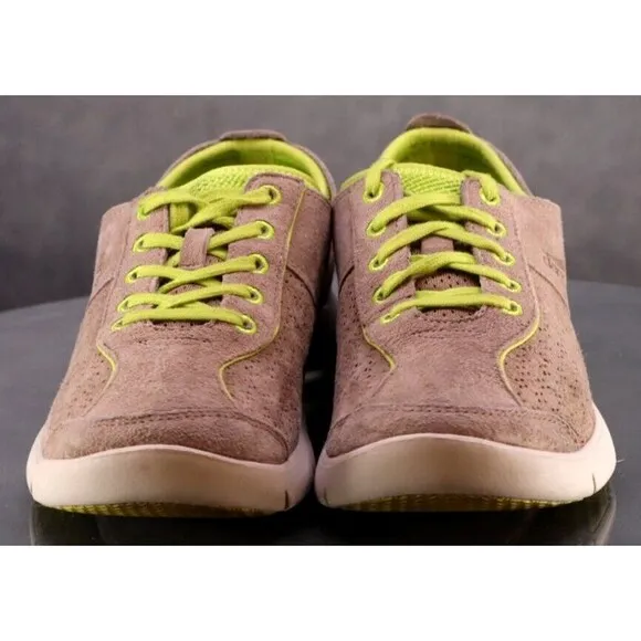 Dansko Elise Sport Women's Sneakers Shoes Size EU 38 US 7.5-8 Suede Tan