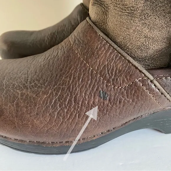Dansko Finely Brown Shearling leather/suede Shearling Brown Boots 41 / 10.5-11