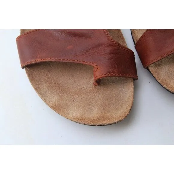 Dansko Remi Waxy Sandals Women's Leather Sz 38 Us 7.5-8 Shoes