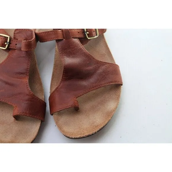 Dansko Remi Waxy Sandals Women's Leather Sz 38 Us 7.5-8 Shoes