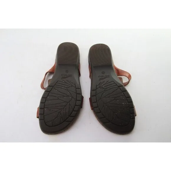 Dansko Remi Waxy Sandals Women's Leather Sz 38 Us 7.5-8 Shoes