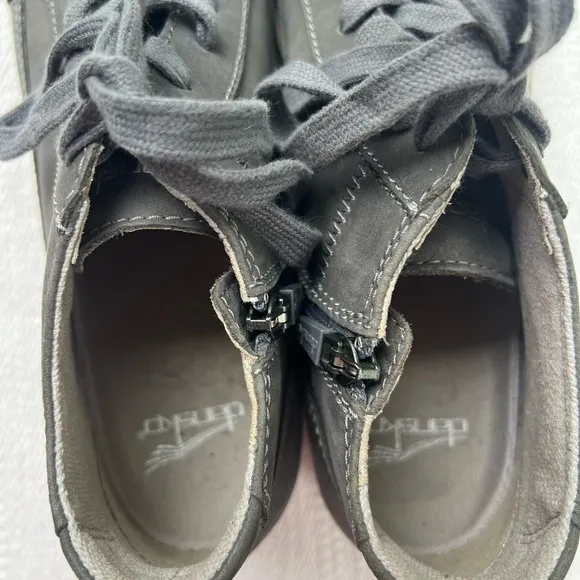 Dansko Women Onyx Sneaker Gray Comfy Casual Sporty Size 39