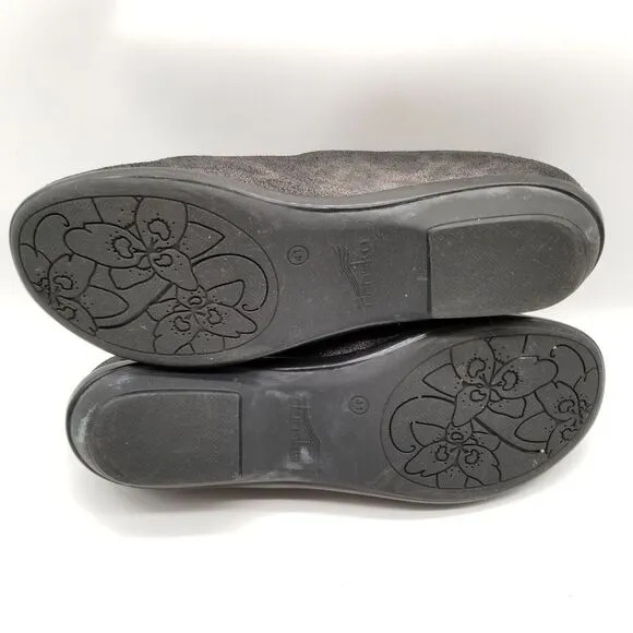 Dansko Women Opal Metallic Leopard Mary Jane Shoes Size 10.5 Leather  Flat