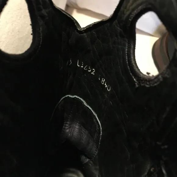 Denver Mountain Leather Western Boots Made In Mexico