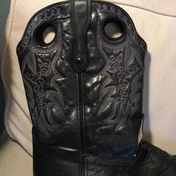 Denver Mountain Leather Western Boots Made In Mexico