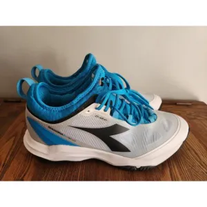 Diadora Speed Blushield Fly  Tennis\Running Shoes Blue Sneakers Men Sz 11