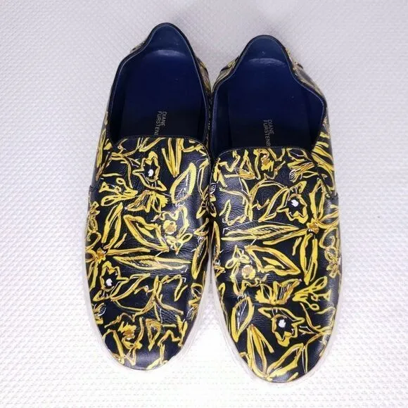 Diane Von Furstenberg Budapest 6 Leather Shoes