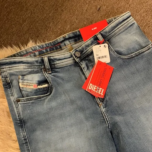 Diesel De-Ginny Shorts Denim Free People
