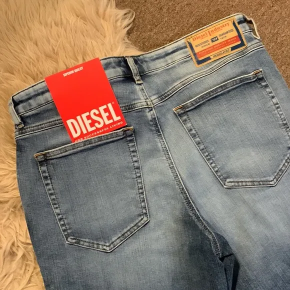 Diesel De-Ginny Shorts Denim Free People