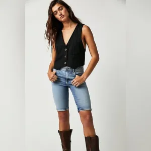 Diesel De-Ginny Shorts Denim Free People