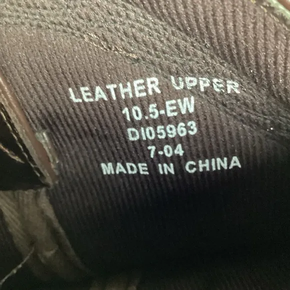 Dingo Asphalt Western Cowboy Oiled Leather Work Boots Brown