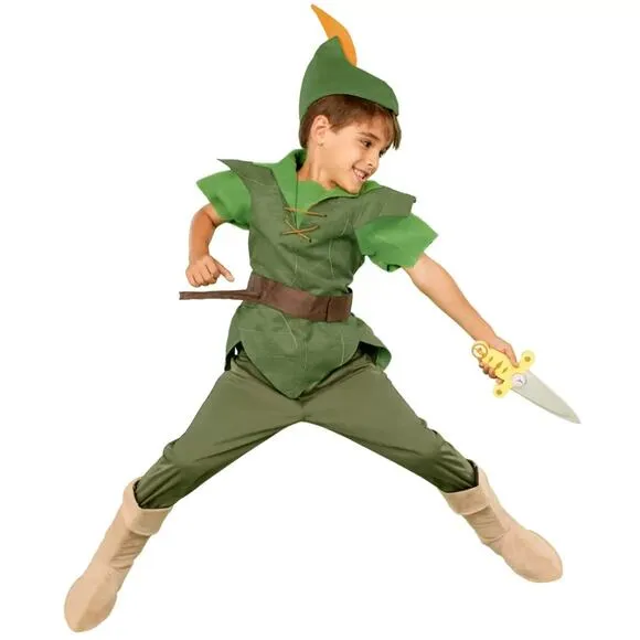 Disney Peter Pan Costume For Kids size 5/6 New