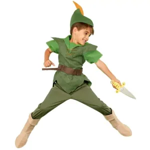 Disney Peter Pan Costume For Kids size 5/6 New