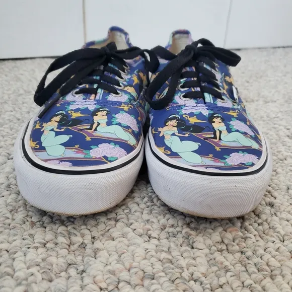Disney Vans Princess Jasmin Sneakers Shoes