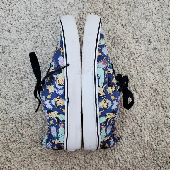 Disney Vans Princess Jasmin Sneakers Shoes