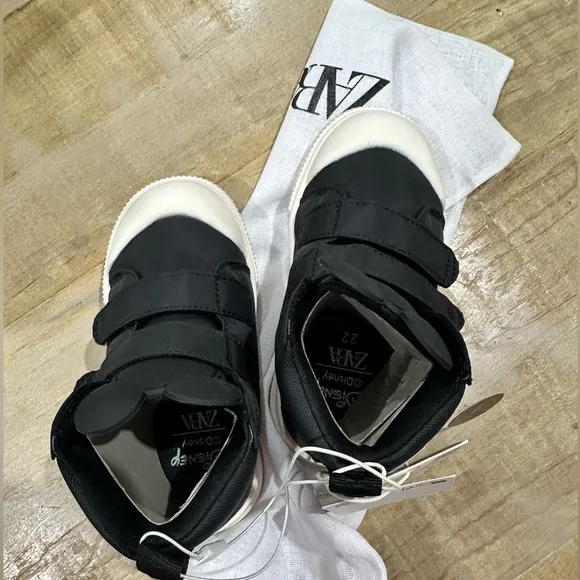 Disney Zara kids boys Mickey Mouse high top basketball sneakers shoes