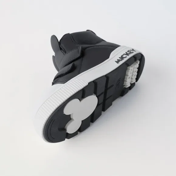 Disney Zara kids boys Mickey Mouse high top basketball sneakers shoes