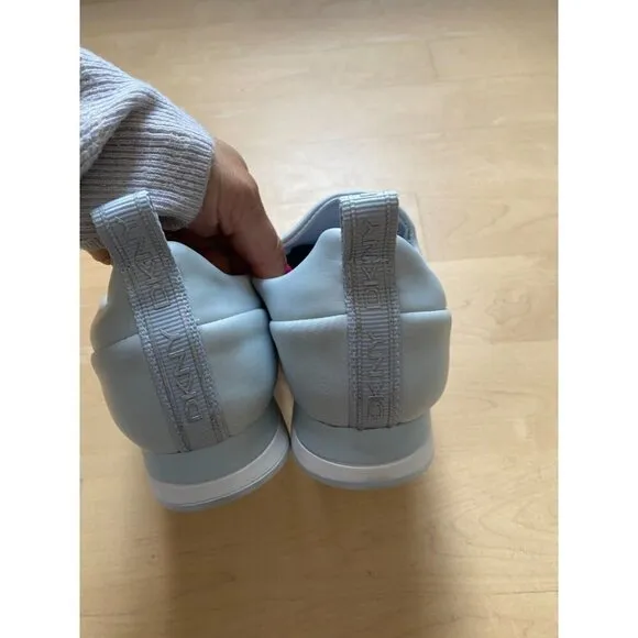 Dkny BNWOT light blue slip on &quot;Jaydn&quot; NEW lightweight sneakers
