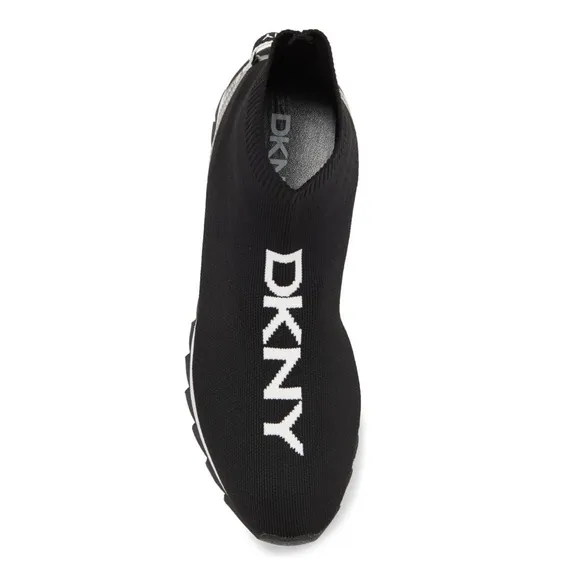 DKNY Sport Sneaker, Black &amp; White Size 9.5M New in Box