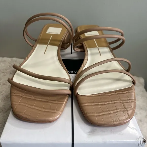 Dolce Vita Haize Women's Tan Strappy Sandals 9.5 NEW