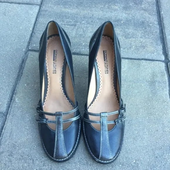 Donald J. Pliner Sport-I-Que Black Shoes