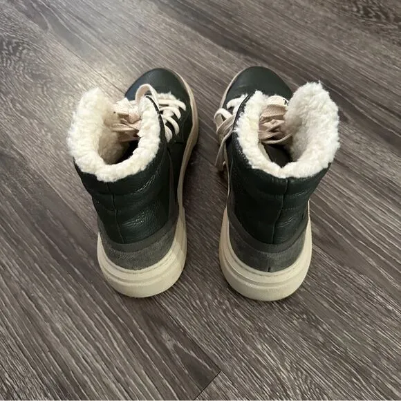Dorothee Schumacher Sporty Movement Furry high-top sneakers